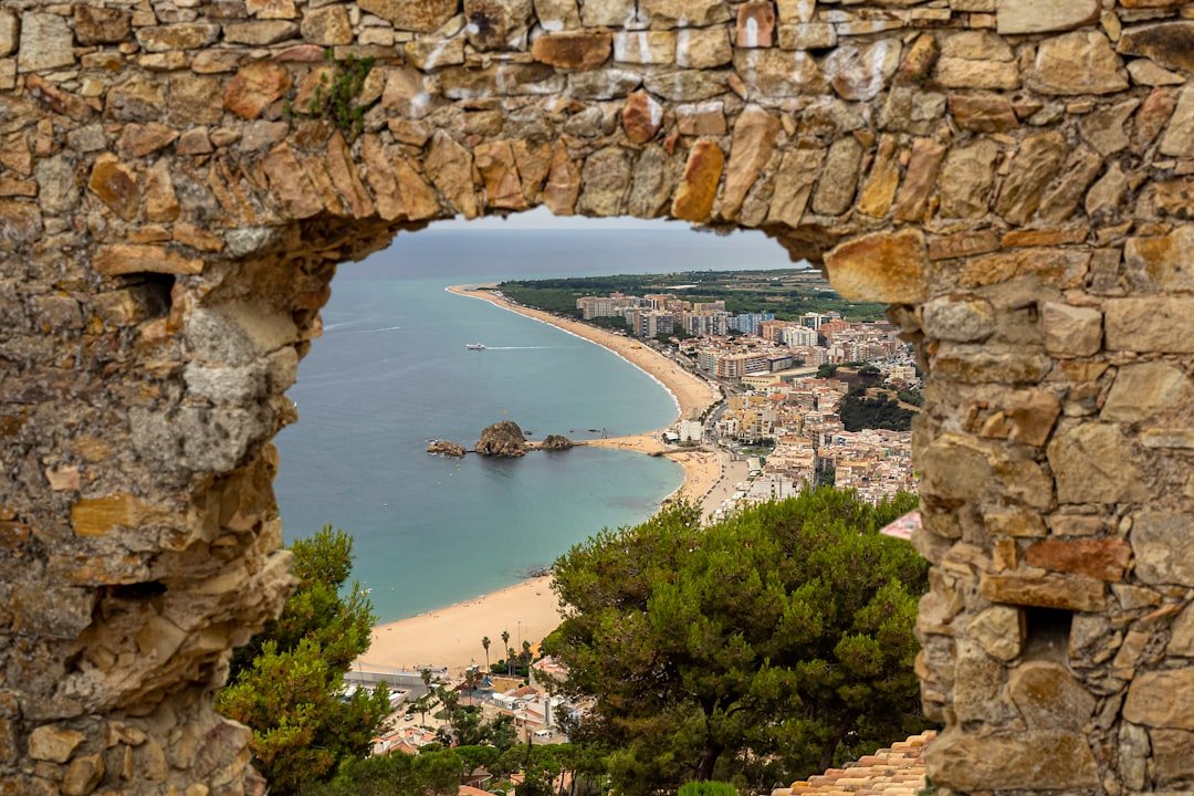 Vista de Blanes desde su castillo